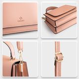  Túi Yuumy ( Thời trang nữ size 20 - Túi đeo chéo da Seasand YN128XN ) Màu xanh ngọc 