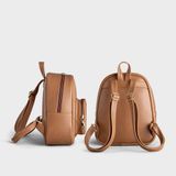  Balo Yuumy ( Thời trang nữ cỡ trung - Balo da Liberal YBA55BN ) màu bò nhạt 