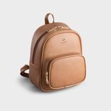  Balo Yuumy ( Thời trang nữ cỡ trung - Balo da Liberal YBA55BN ) màu bò nhạt 