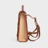  Balo Yuumy ( Thời trang nữ phối màu cỡ trung - Balo da Bergen YBA107K ) - Kem 