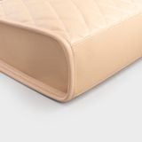  Túi Yuumy (Thời trang nữ cỡ lớn phối xích trang trí - Túi xách da Seasand YTX65K) màu kem 