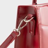  Túi Yuumy (Thời trang nữ công sở cỡ trung vừa A5 - Túi xách da Smooth YTX61DO) màu đỏ 