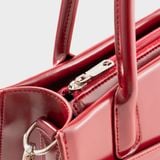  Túi Yuumy (Thời trang nữ công sở cỡ trung vừa A5 - Túi xách da Smooth YTX61K) màu kem 