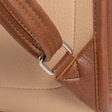  Balo Yuumy ( Thời trang nữ phối màu cỡ trung - Balo da Bergen YBA107K ) - Kem 