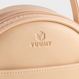  Túi Yuumy ( Thời trang nữ dáng tròn phối ngăn size 18 - Túi đeo chéo da Seasand YN261XN ) - Xanh ngọc 
