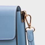  Túi Yuumy ( Thời trang nữ size 20 - Túi đeo chéo da Seasand YN99V )  màu vàng 