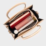  Túi Yuumy (Thời trang nữ thiết kế tinh tế size 21 - Túi đeo chéo da Smooth YN283K) màu kem 