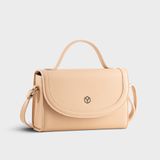  Túi Yuumy ( Thời trang nữ size 21 - Túi đeo chéo da Seasand YN231K ) - Kem 