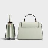  Túi Yuumy ( Thời trang nữ size 20 - Túi đeo chéo da Seasand YN128XN ) Màu xanh ngọc 