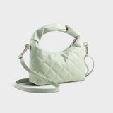  Túi Yuumy ( Thời trang nữ thiết kế quai nhúm size 20 - Túi đeo chéo da Seasand YN271XN ) - Xanh ngọc 