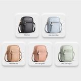  Túi Yuumy ( Thời trang nữ size 13 - Túi đeo chéo da Seasand YN132XN ) Màu xanh ngọc 