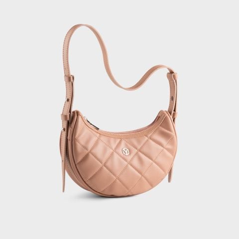 Túi Yuumy ( Thời trang nữ size 21 - Túi đeo chéo da Seasand YN240HD ) - Hồng đất