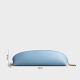  Túi đựng bút Yuumy ( Thời trang nữ đựng bút - Túi da Seasand YDV01XD ) màu xanh dương 