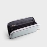  Ví da nữ cầm tay dáng dài đơn giản Yuumy Seasand YV69XN Màu xanh ngọc 