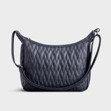  Túi đeo chéo da nữ tote chần chỉ cỡ lớn Yuumy Seasand YN166X Màu xanh navy 