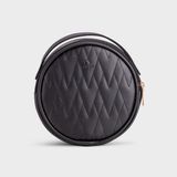  Túi Yuumy ( Thời trang nữ size 18 - Túi đeo chéo da Seasand YN110D ) màu đen 