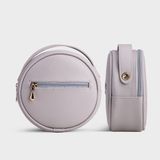  Túi Yuumy ( Thời trang nữ size 18 - Túi đeo chéo da YN110XM ) màu xám 