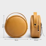  Túi Yuumy ( Thời trang nữ size 16 - Túi đeo chéo da YN65V ) màu vàng 