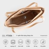  Túi Yuumy ( Thời trang nữ công sở dáng vuông - Túi xách da Seasand YTX56D ) - Đen 