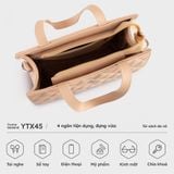  Túi Yuumy ( Thời trang nữ size 25 - Túi xách da Seasand YTX45K ) - Kem 