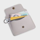  Ví Yuumy ( Thời trang nữ nắp gập cỡ nhỏ - Ví móc khóa da Seasand YMK2D ) - Đen 