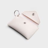  Ví Yuumy ( Thời trang nữ cỡ nhỏ - Ví móc khóa da Seasand YMK15T ) Màu trắng 