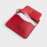  Ví Yuumy ( Thời trang nữ cỡ nhỏ - Ví móc khóa da YMK10DO ) Màu đỏ 