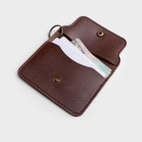  Ví Yuumy ( Thời trang nữ cỡ nhỏ - Ví móc khóa da YMK10N ) Màu nâu 