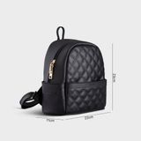  Balo Yuumy ( Thời trang nữ cỡ trung - Balo da Seasand YBA50D ) màu đen 