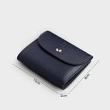  Ví Yuumy (  Thời trang nữ nhỏ gọn - Ví da Seasand YV58X ) màu xanh đen 
