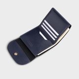  Ví Yuumy (  Thời trang nữ nhỏ gọn - Ví da Seasand YV58X ) màu xanh đen 