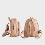  Balo Yuumy ( Thời trang nữ cỡ trung - Balo da Seasand YBA51KT ) Kem tây 