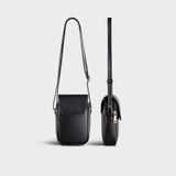  Túi đeo chéo nữ mini đựng điện thoại Yuumy YN120D màu đen 
