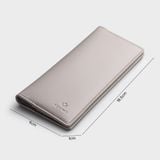  Ví nữ cầm tay dáng đứng Yuumy Ripple YV75XM màu xám 