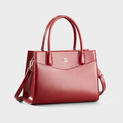 Túi Yuumy ( Thời trang nữ công sở cỡ trung vừa A5 - Túi xách da Smooth YTX61DO ) màu đỏ