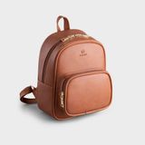  Balo Yuumy ( Thời trang nữ cỡ trung - Balo da Liberal YBA55BD ) Bò đậm 