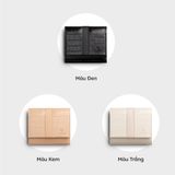  Ví Yuumy ( Thời trang nữ gấp gọn - Ví da Seasand YV102D ) - Đen 