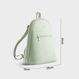  Balo Yuumy ( Thời trang nữ phối ngăn - Balo da Seasand YBA102XN ) - Xanh ngọc 