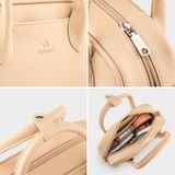  Túi Yuumy ( Thời trang nữ size 23 - Túi đeo chéo da Seasand YN247HA ) - Hồng dâu 