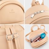  Balo Yuumy ( Thời trang nữ cỡ trung - Balo da Seasand YBA100D ) - Đen 