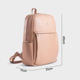  Balo Yuumy ( Thời trang nữ trẻ trung tiện dụng vừa A4 - Balo da Seasand YBA97HD ) - Hồng đất 
