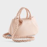  Túi Yuumy ( Thời trang nữ kiểu đám mây size 22  - Túi đeo chéo da Seasand YN257HA ) - Hồng dâu 