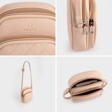  Túi Yuumy ( Thời trang nữ size 13 - Túi đeo chéo da Seasand YN202XN ) màu xanh ngọc 