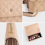  Túi Yuumy ( Thời trang nữ size 22 - Túi đeo chéo da Seasand YN136XA ) màu xanh nhạt 