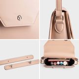  Túi Yuumy ( Thời trang nữ size 19 - Túi đeo chéo da Seasand YN160XN ) Màu xanh ngọc 