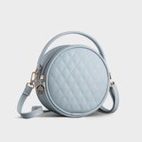  Túi Yuumy ( Thời trang nữ size 17 - Túi đeo chéo da Seasand YN129XA ) màu xanh nhạt 