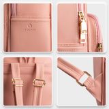  Balo Yuumy ( Thời trang nữ đựng vừa A4 - Balo da Seasand YBA57D ) Màu đen 