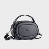  Túi Yuumy ( Thời trang nữ size 20 - Túi đeo chéo da Seasand YN246D ) - Đen 