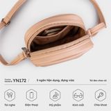  Túi Yuumy ( Thời trang nữ size 13 - Túi đeo chéo Seasand YN172K ) màu kem 