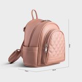  Balo Yuumy ( Thời trang nữ cỡ trung - Balo da Seasand YBA65HD ) Màu hồng đất 